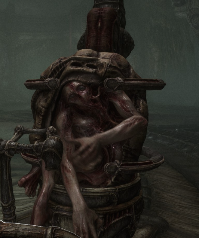 The first thing you encounter in Scorn - lucky fucker. 