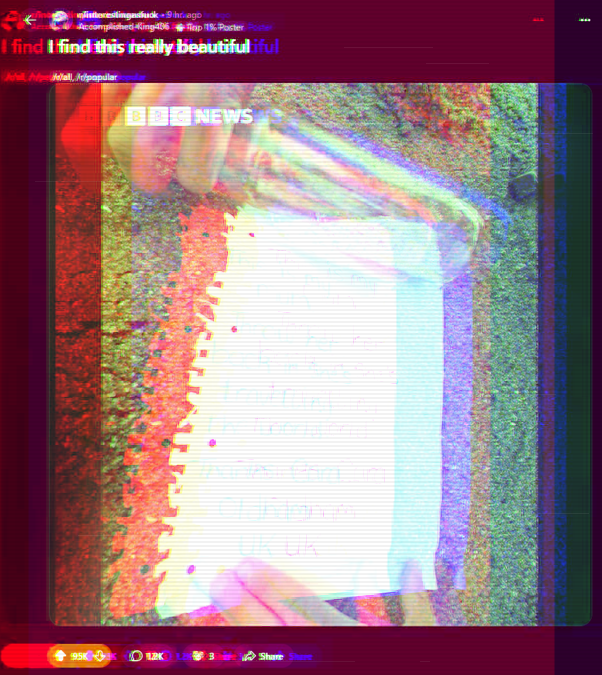 Please Throw Her Back - inspiration glitched